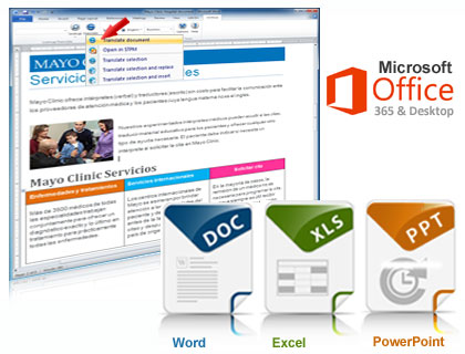 Translate Full Document in Microsoft Office